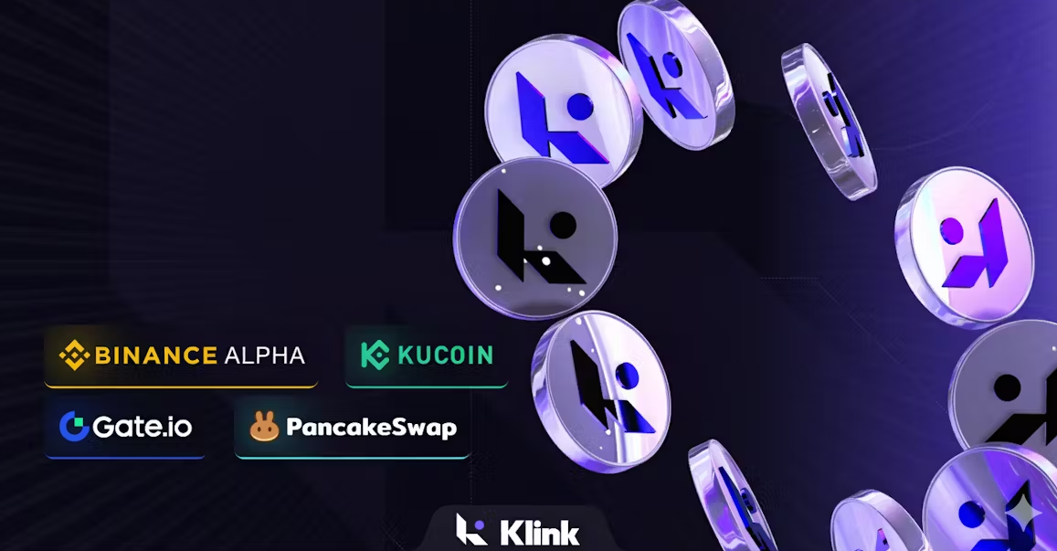 $KLINK代币将于10月7日在币安KuCoin和Gate上线,由超过100 万美元的可靠用户支出支持